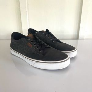 Vans Low Top Gray Brown Shoes